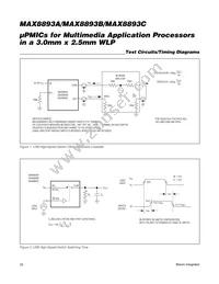 MAX8893CEWV+T Datasheet Page 22