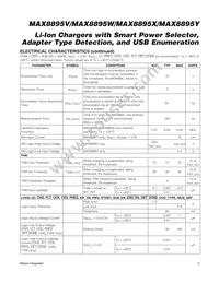 MAX8895WEWA+ Datasheet Page 5