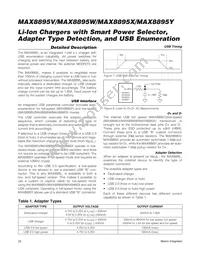 MAX8895WEWA+ Datasheet Page 22