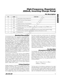 MAX889RESA-T Datasheet Page 5