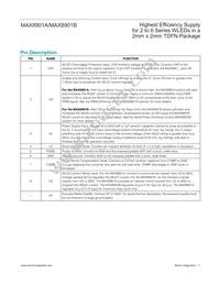 MAX8901BETA+TCH8 Datasheet Page 7