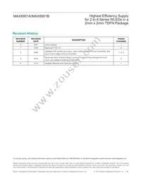 MAX8901BETA+TCH8 Datasheet Page 14