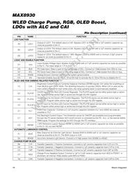 MAX8930EWJ+ Datasheet Page 18