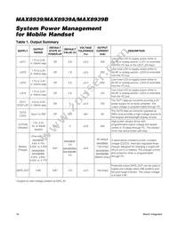 MAX8939AEWV+T Datasheet Page 16