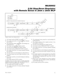 MAX8952BEWE+T Datasheet Page 19