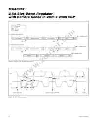 MAX8952BEWE+T Datasheet Page 20