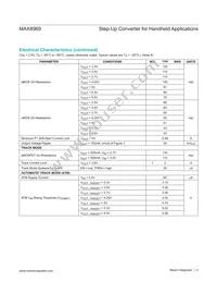 MAX8969EWL35+ Datasheet Page 4