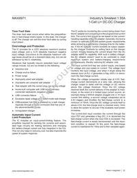 MAX8971GEWP+T Datasheet Page 22