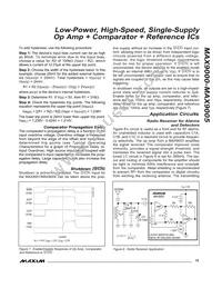 MAX9005ESA-T Datasheet Page 15