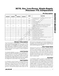 MAX9013EUA-T Datasheet Page 7
