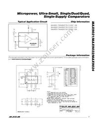 MAX9024AUD-T Datasheet Page 7