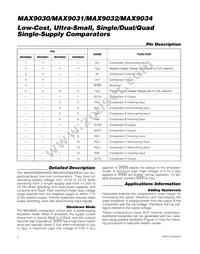 MAX9034AUD-T Datasheet Page 6