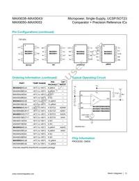 MAX9038BABT+T Datasheet Page 13