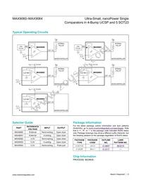 MAX9061EBS+T Datasheet Page 9