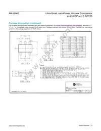 MAX9065EBS+T Datasheet Page 9