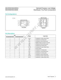 MAX9093AUA+T Datasheet Page 8
