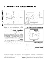 MAX9101EUK-T Datasheet Page 8