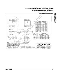 MAX9123EUE+ Datasheet Page 9