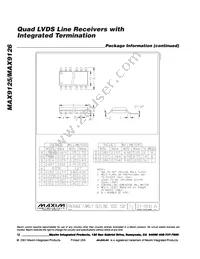 MAX9125ESE+T Datasheet Page 12