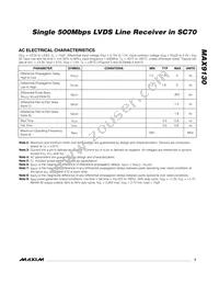 MAX9130EXT/GG8 Datasheet Page 3