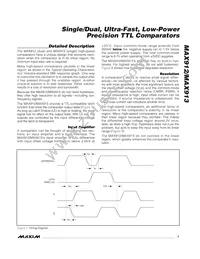 MAX913ESA+TG52 Datasheet Page 7