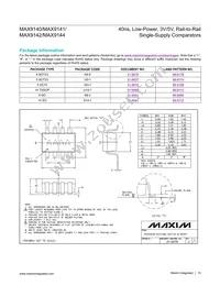 MAX9140AAXK/V+ Datasheet Page 10