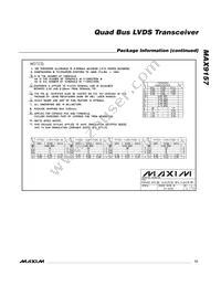 MAX9157EGJ+T Datasheet Page 15