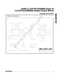 MAX9160EUI+T Datasheet Page 11