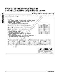 MAX9160EUI+T Datasheet Page 12