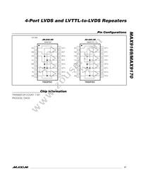 MAX9169EUE+T Datasheet Page 17