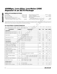 MAX9180EXT+T Datasheet Page 2