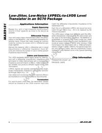 MAX9181EXT-T Datasheet Page 6