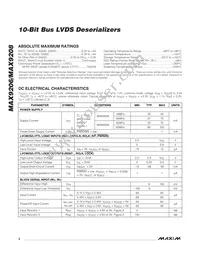MAX9206EAI+C9F Datasheet Page 2