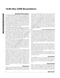 MAX9206EAI+C9F Datasheet Page 8