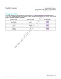 MAX922MSA/PR-T Datasheet Page 16