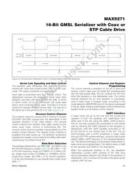 MAX9271GTJ/V+ Datasheet Page 23