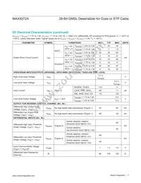 MAX9272AGTM/V+T Datasheet Page 7