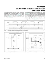 MAX9273C/D+ Datasheet Page 22