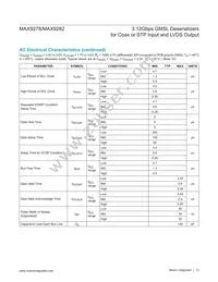 MAX9278GTM/VY+ Datasheet Page 13