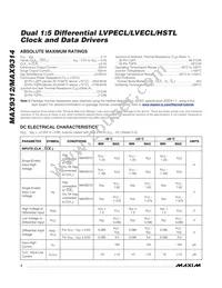 MAX9314ECJ+T Datasheet Page 2