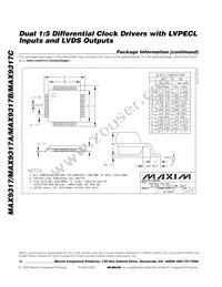 MAX9317AECJ+ Datasheet Page 10