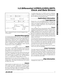 MAX9320ESA/GG8 Datasheet Page 7