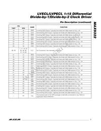 MAX9322ECY+D Datasheet Page 7