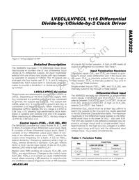 MAX9322ECY+D Datasheet Page 9