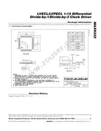 MAX9322ECY+D Datasheet Page 13