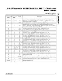MAX9325EQI+T Datasheet Page 7