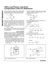 MAX934ESE+TG002 Datasheet Page 10