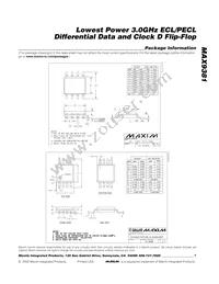 MAX9381EUA+ Datasheet Page 7