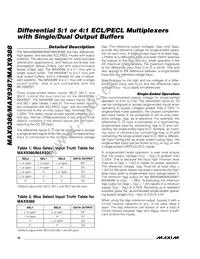 MAX9387EUG+ Datasheet Page 10