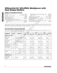 MAX9389EHJ+ Datasheet Page 2